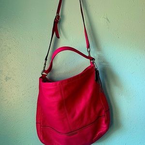 COACH Vintage Park Pebble Leather 23293 Hobo Shoulder Bag